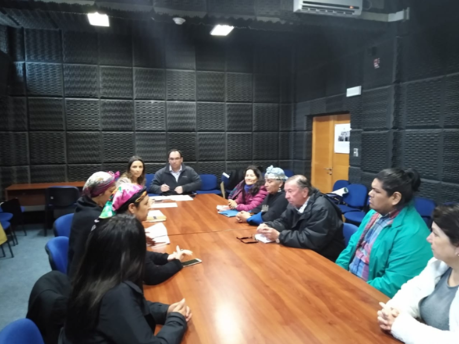 Reunión en Intendencia Regional de Los Rios